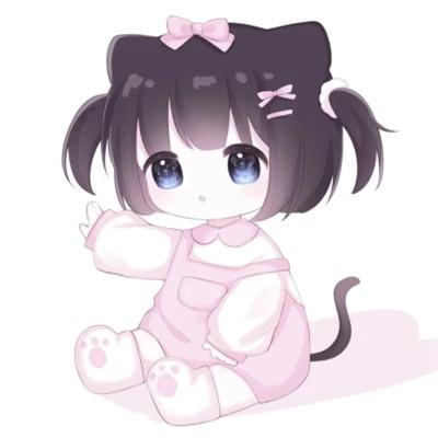 女生q版头像呆萌可爱高清图片