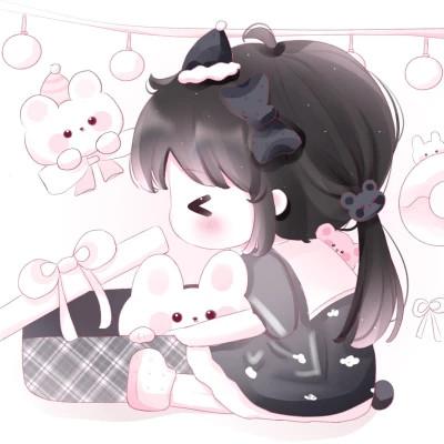 女生q版头像呆萌可爱高清图片