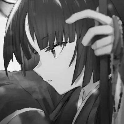 高质量漫画风黑白女漫头103张
