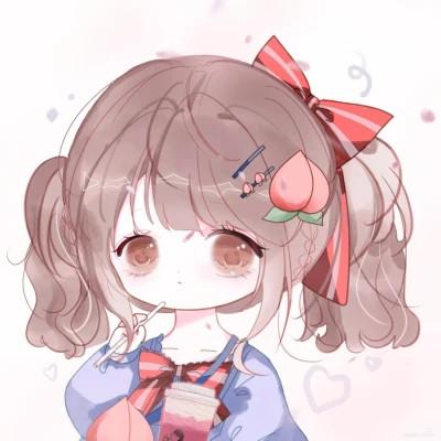 卡通女孩图片可爱萌头像118张