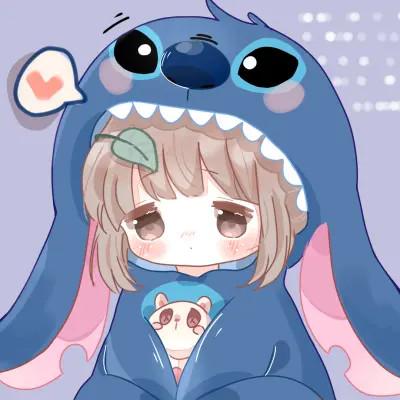 卡通女孩图片可爱萌头像118张