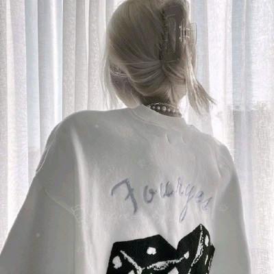 女生头像背影高级质感111张