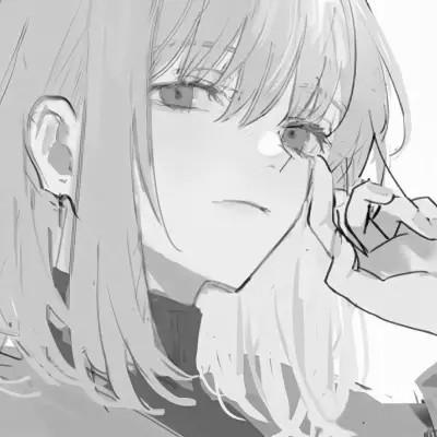 高质量漫画风黑白女漫头103张