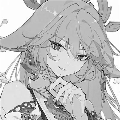 高质量漫画风黑白女漫头103张