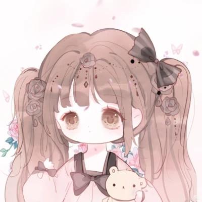 卡通女孩图片可爱萌头像118张