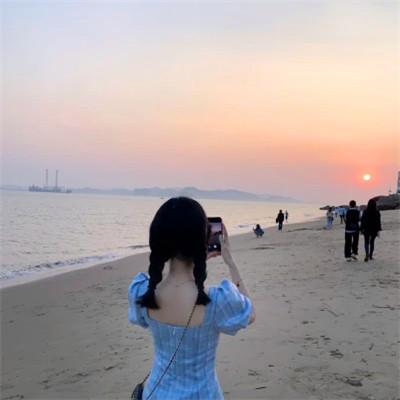 女生头像背影高级质感111张