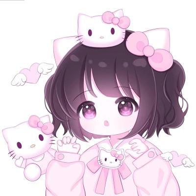 女生q版头像呆萌可爱高清图片