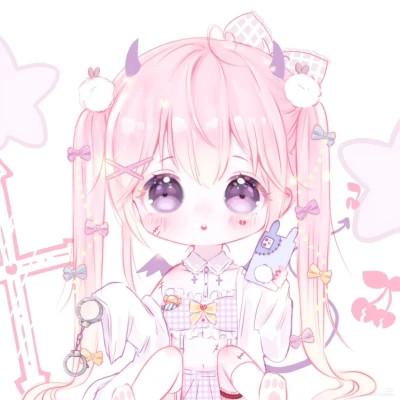 卡通女孩图片可爱萌头像118张