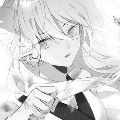 高质量漫画风黑白女漫头103张
