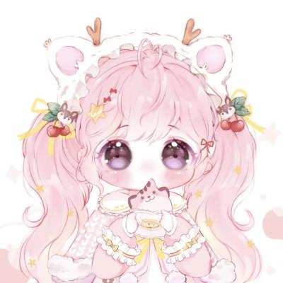 卡通图片可爱女生微信头像60张