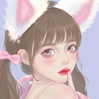 高级头像女生小众手绘漫画