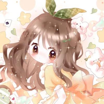 女生q版头像呆萌可爱高清图片