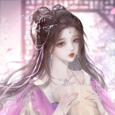 仙气飘飘的古风女生闺蜜头像