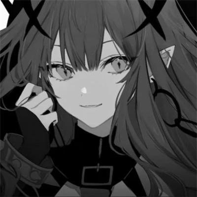 高质量漫画风黑白女漫头103张
