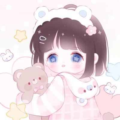女生q版头像呆萌可爱高清图片