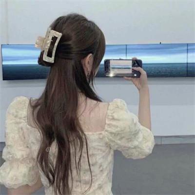 女生头像背影高级质感111张