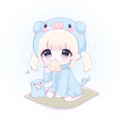 卡通女孩图片可爱萌头像118张