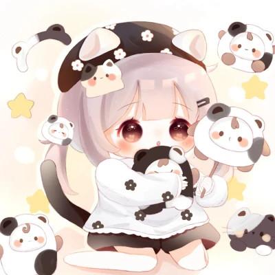 女生q版头像呆萌可爱高清图片