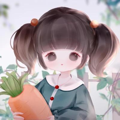 卡通图片可爱女生微信头像60张