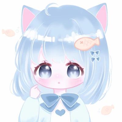 卡通图片可爱女生微信头像60张