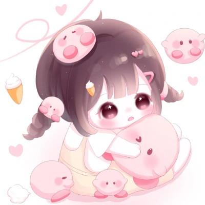 女生q版头像呆萌可爱高清图片