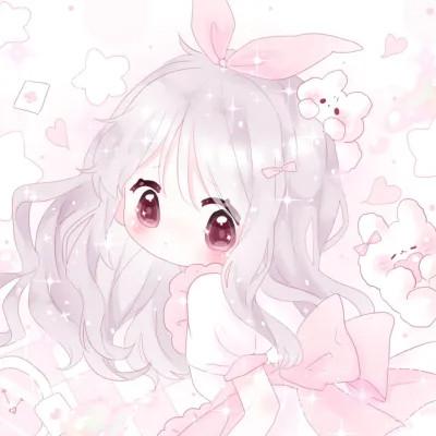 女生q版头像呆萌可爱高清图片