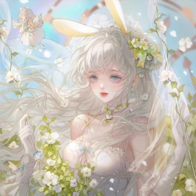 性感唯美漂亮兔女郎动漫头像图片