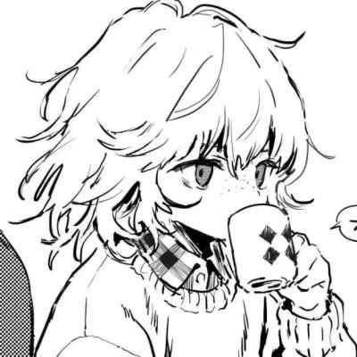 高质量漫画风黑白女漫头103张