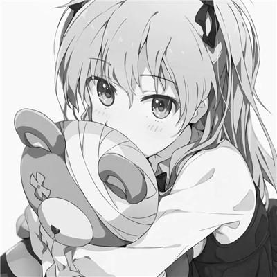 高质量漫画风黑白女漫头103张