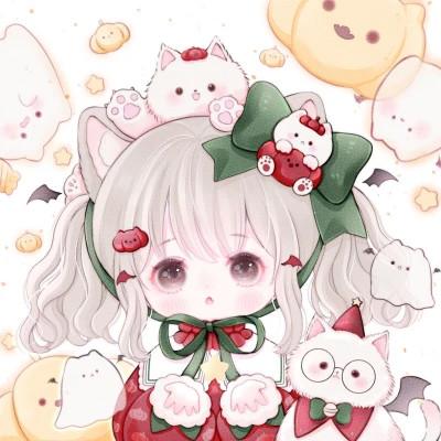 卡通女孩图片可爱萌头像118张