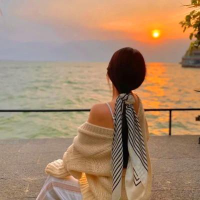 女生头像背影高级质感111张