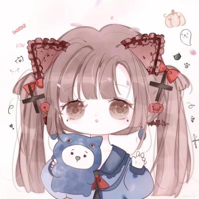 卡通女孩图片可爱萌头像118张