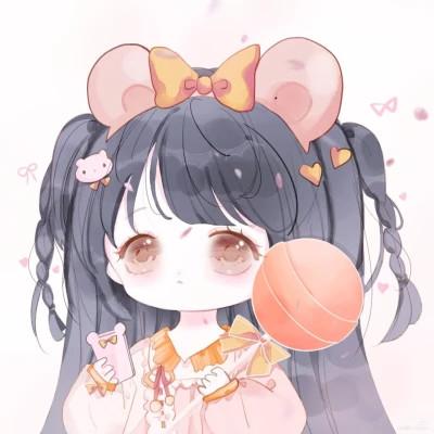 卡通女孩图片可爱萌头像118张