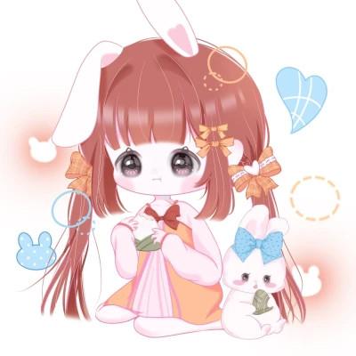 卡通图片可爱女生微信头像60张