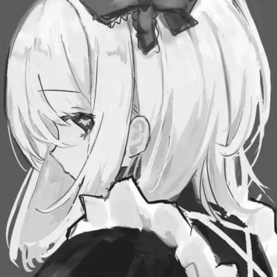 高质量漫画风黑白女漫头103张