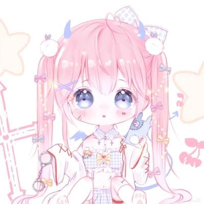 卡通女孩图片可爱萌头像118张