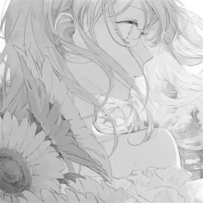 高质量漫画风黑白女漫头103张