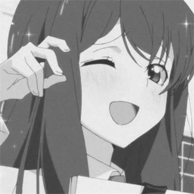 高质量漫画风黑白女漫头103张