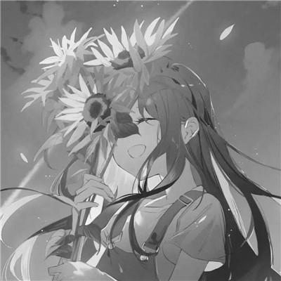 高质量漫画风黑白女漫头103张