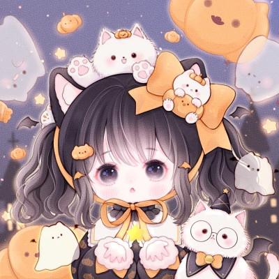 卡通女孩图片可爱萌头像118张