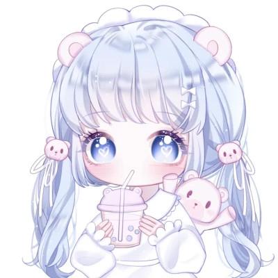 卡通图片可爱女生微信头像60张