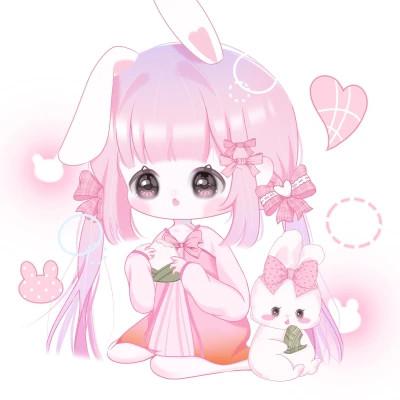 卡通图片可爱女生微信头像60张
