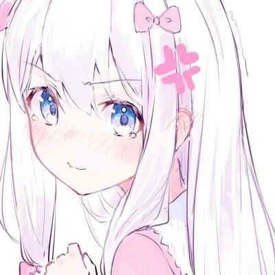 少女心动漫女生头像可爱萌