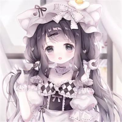 动漫头像唯美女生手绘闺蜜