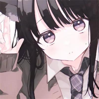 少女心动漫女生头像可爱萌