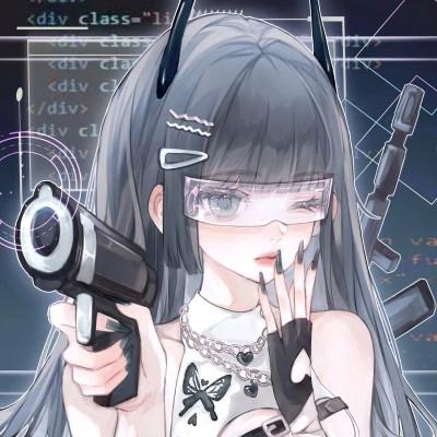 动漫头像唯美女生手绘闺蜜
