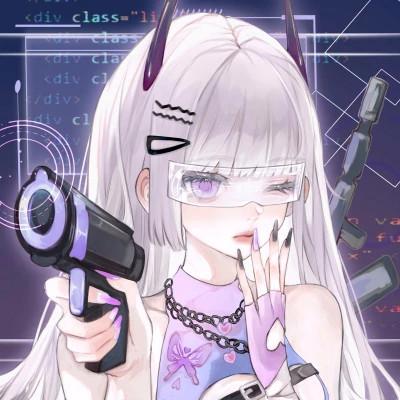 动漫头像唯美女生手绘闺蜜