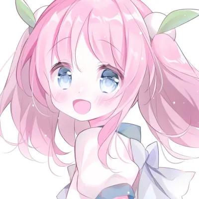 少女心动漫女生头像可爱萌