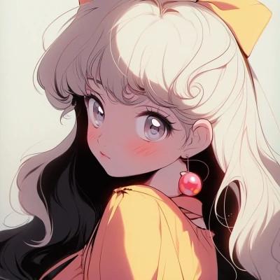 女生老式日漫头像图片36张，满满的回忆