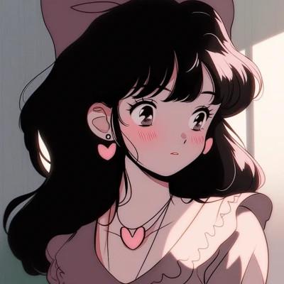 女生老式日漫头像图片36张，满满的回忆